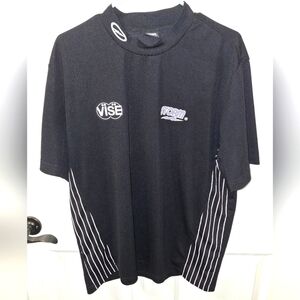 A Storm short sleeve bowling t-shirt in black and white. In a men's XL. EUC.